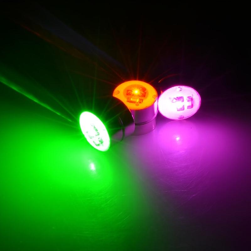 2PCS LED Magnet Earrings Party Colorful Earrings, No Ear Holes