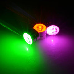 2PCS LED Magnet Earrings Party Colorful Earrings, No Ear Holes