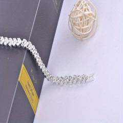 Shining Rhinestone Bracelets for Party Anniversary