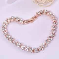 Shining Rhinestone Bracelets for Party Anniversary