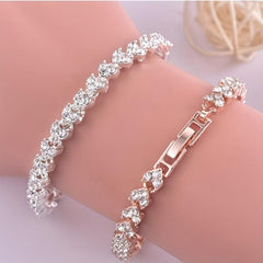 Shining Rhinestone Bracelets for Party Anniversary