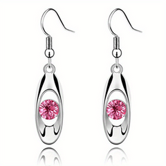 Sparkling Rhinestone Earrings for Elegant Look