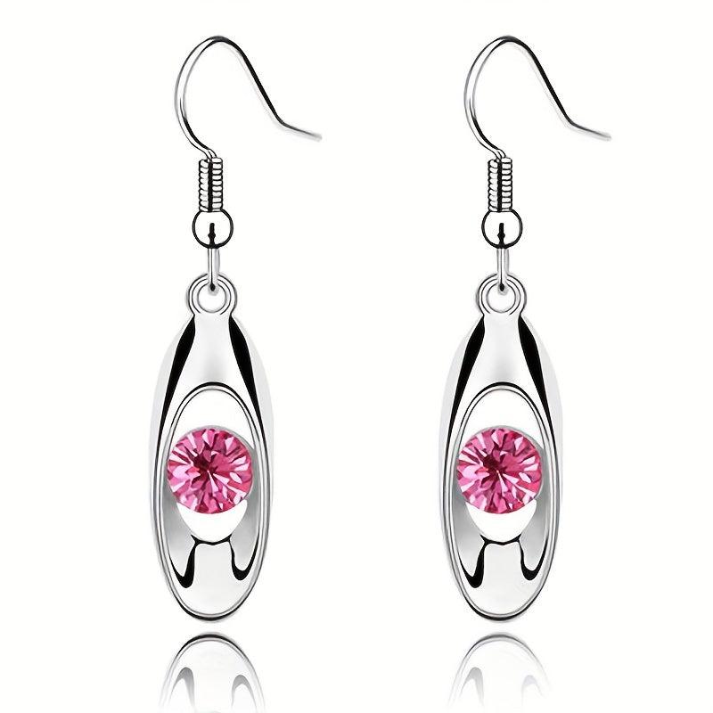 Sparkling Rhinestone Earrings for Elegant Look