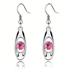 Sparkling Rhinestone Earrings for Elegant Look