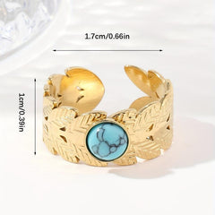 Custom Stainless Steel Ring - Personalized W115