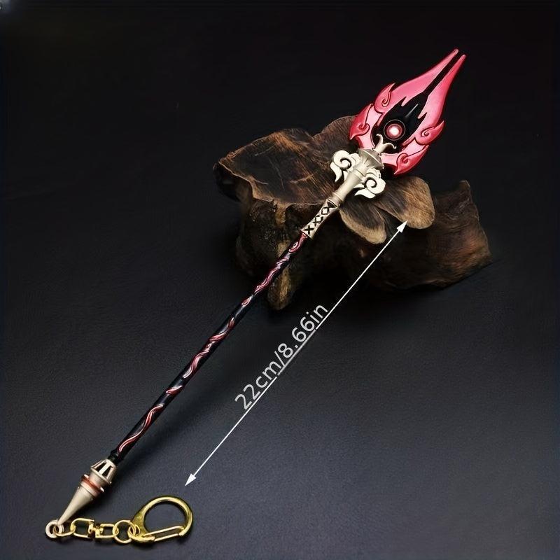 Anime Metal Uncut Weapon Look Craft Treasure Model Set Toy
