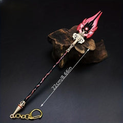 Anime Metal Uncut Weapon Look Craft Treasure Model Set Toy