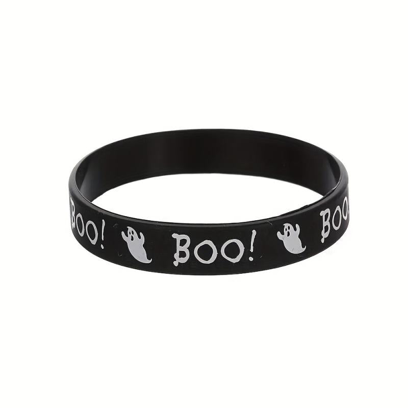 Halloween Silicone Bracelet 8pcs Set Party Supplies