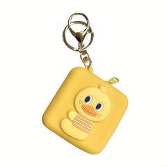 4pcs Silicone Zero Wallets Backpack Pendants Bags