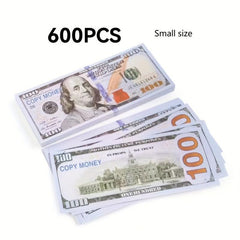100 300 600 Sheets Replica Props For Magic Movies Videos Education Parties