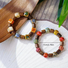 Jingdezhen Ceramic Kiln Bracelet Ethnic Jewelry