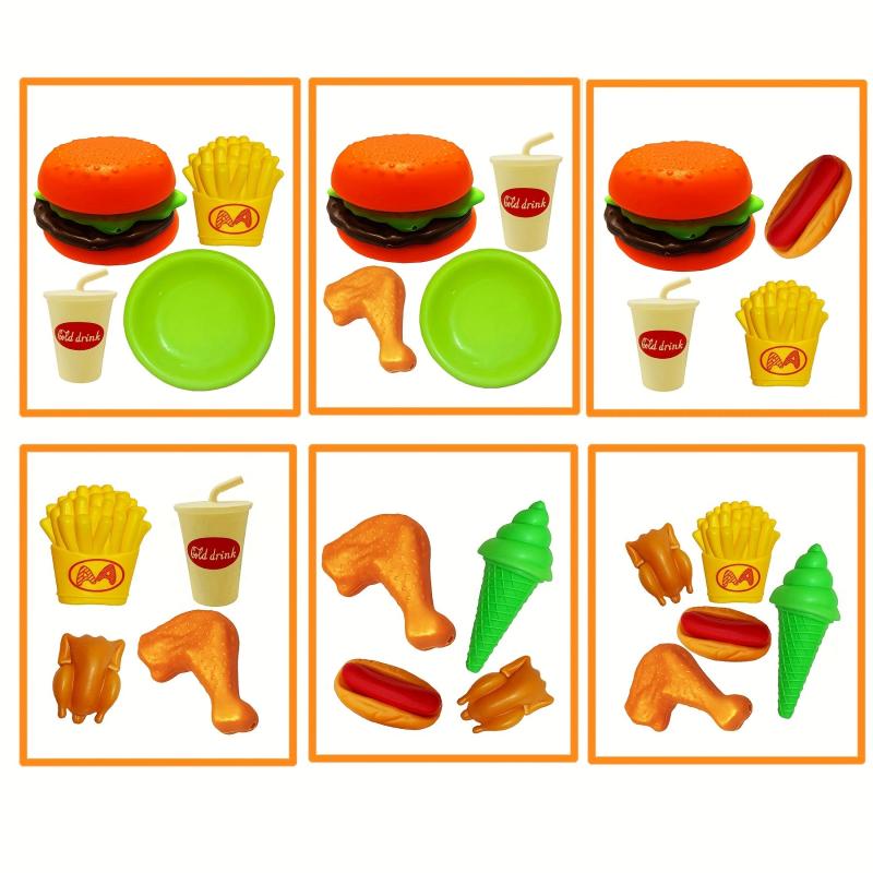 Play Food Toy For Kids Kitchen Play Food Toys Fake Food Pretend Kitchen Playset