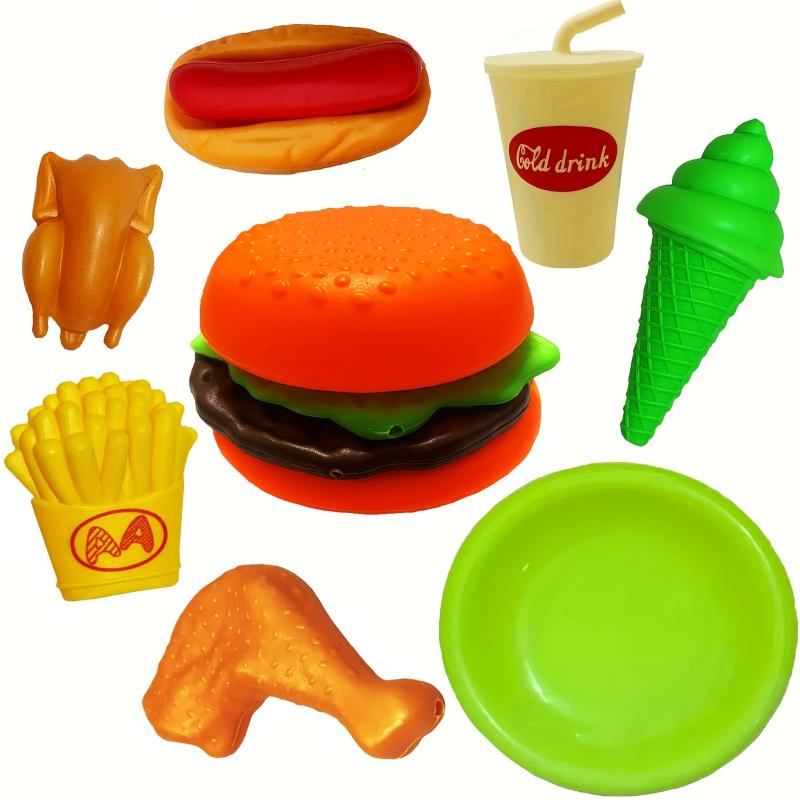Play Food Toy For Kids Kitchen Play Food Toys Fake Food Pretend Kitchen Playset