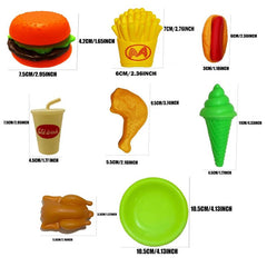 Play Food Toy For Kids Kitchen Play Food Toys Fake Food Pretend Kitchen Playset