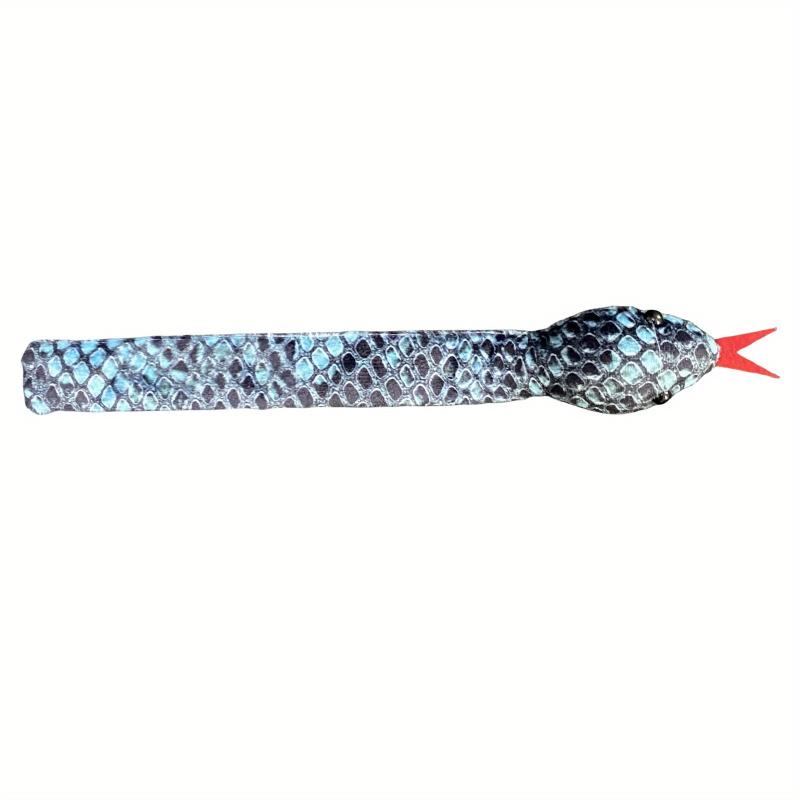Snake Slap Bracelets Set Reptile Plush Animal Snake Bracelets for Party