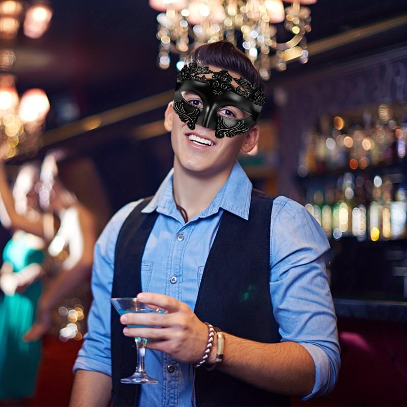 Venetian Mask Men's Costume Masquerade Halloween Eye Mask