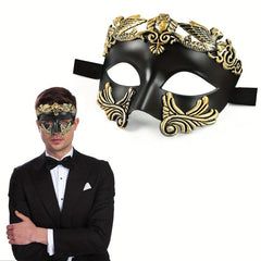 Venetian Mask Men's Costume Masquerade Halloween Eye Mask