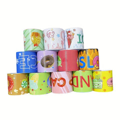 12pcs Donut Party Gift Slap Bracelet for Kids Girls