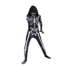 Skull Scary Tights Cosplay Halloween Costumes for Kids