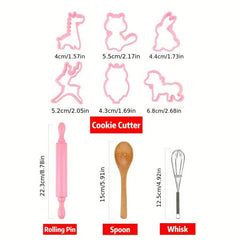 Kids Kitchen Utensil Set - Chef Play Set for Pretend Play Cooking