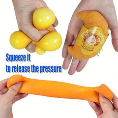 6pcs Large Soft Bun Burger Toys Set Adorable Peach Unzip Toys