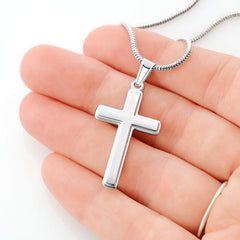 Stainless Steel Chain Card Men's Necklace Set - Perfect Gift for Son