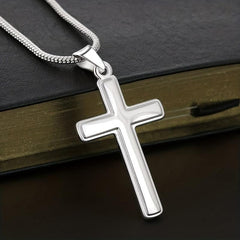 Stainless Steel Chain Card Men's Necklace Set - Perfect Gift for Son