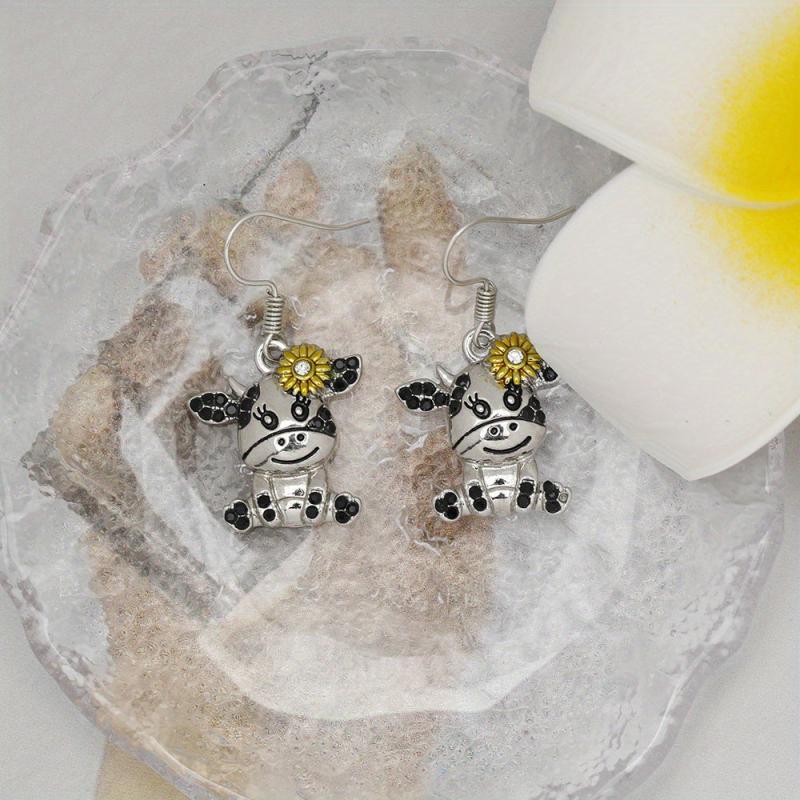 Cow Earrings Women Girls Birthday Christmas