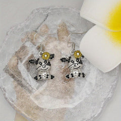 Cow Earrings Women Girls Birthday Christmas