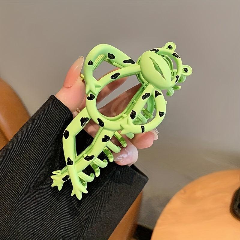 Frog Shark Hair Clips Fun Design for Seniors