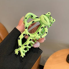 Frog Shark Hair Clips Fun Design for Seniors