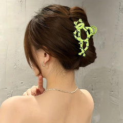 Frog Shark Hair Clips Fun Design for Seniors