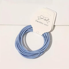 Minimalist Thin Hair Rope High Elasticity Leather Hair Bang