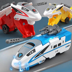 Deformable Train Toys Collision Cars Inertia Locomotives Boys' Toys