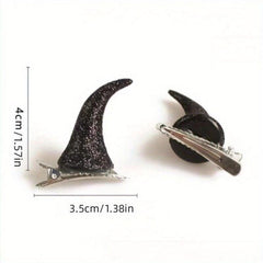 Halloween Red Horn Hair Clip COS Styling Headwear Unisex