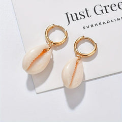Shell Drop Earrings Sweet Jewelry Party Accessories