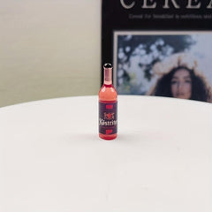 Simulation Food Play Model Mini Small Wine Beer Bottle Micro Landscape Scene