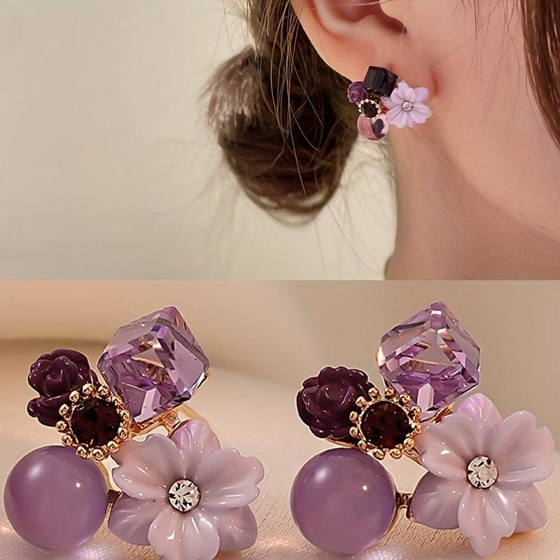 Flower Earrings for Women Girls