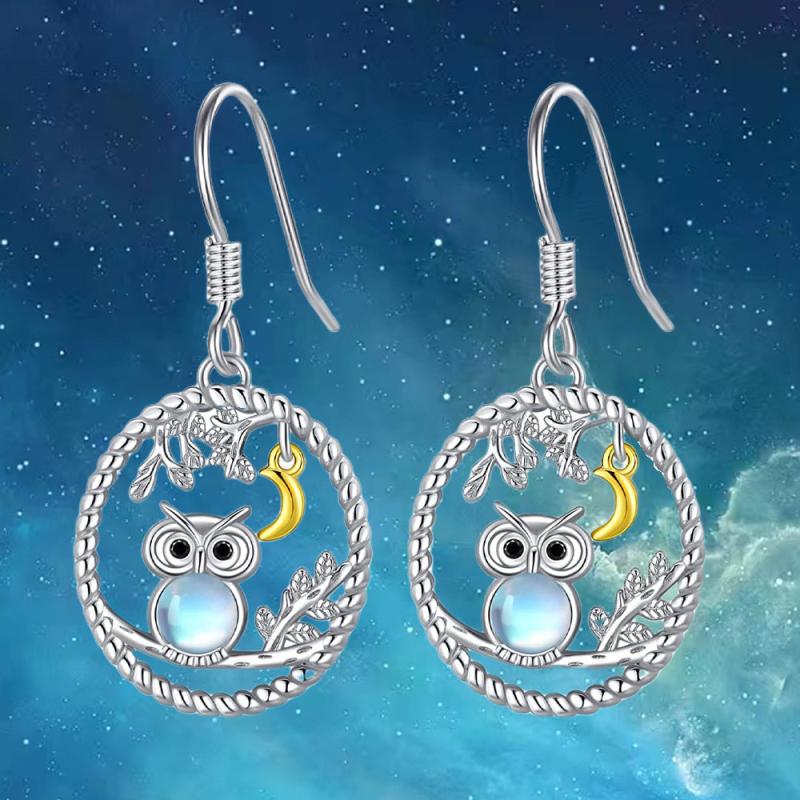 Owl Earrings for Women and Girls - Birthday & Christmas Gift