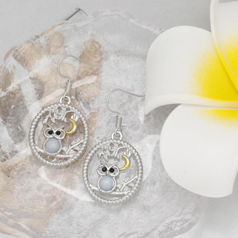 Owl Earrings for Women and Girls - Birthday & Christmas Gift