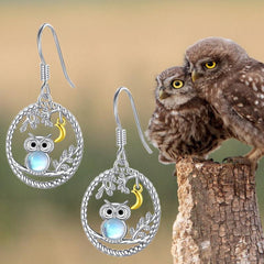 Owl Earrings for Women and Girls - Birthday & Christmas Gift