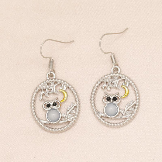 Owl Earrings for Women and Girls - Birthday & Christmas Gift
