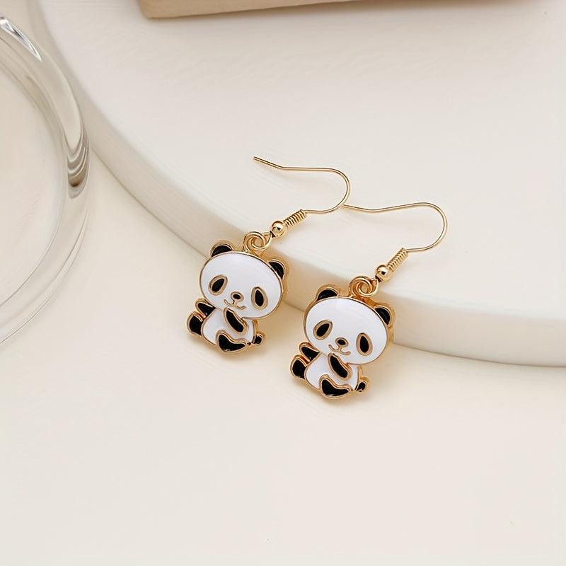 Chinese National Treasure Panda Earrings