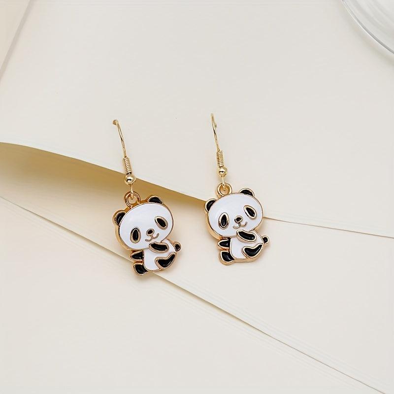Chinese National Treasure Panda Earrings
