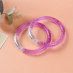 Glitter LED Light Bracelet Glow Stick