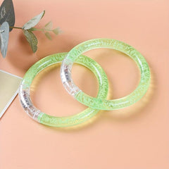 Glitter LED Light Bracelet Glow Stick
