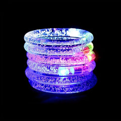 Glitter LED Light Bracelet Glow Stick