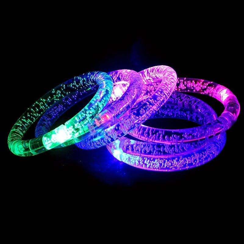 Glitter LED Light Bracelet Glow Stick