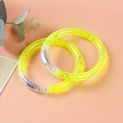 Glitter LED Light Bracelet Glow Stick