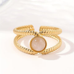 Personalized Stainless Steel Ring for Her